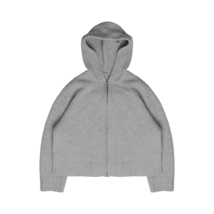 Heritage Knit Zip In Ash