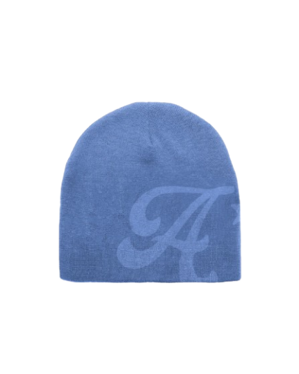 Blue Staple Beanie