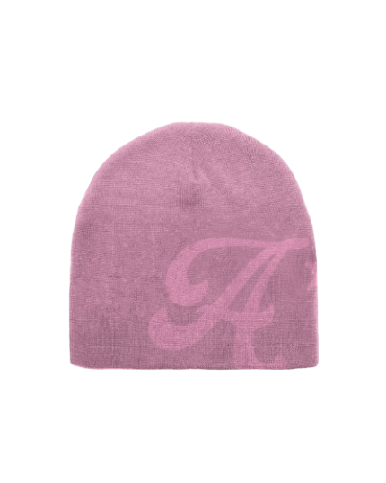 Pink Staple Beanie