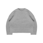 Heritage Knit Crewneck In Ash